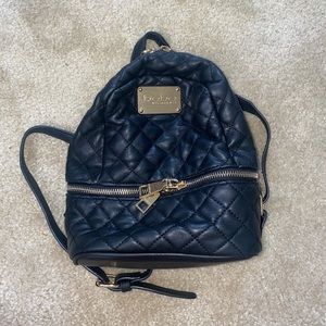 Black BEBE mini backpack